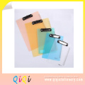 office stationery plastic A4 A5 clear plastic clip board